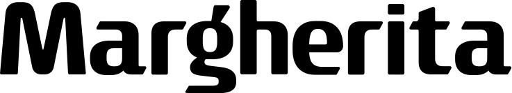 Vorschau des Bootsnamens "Margherita" als Schriftzug für "Bootsbeschriftung Fett 22"