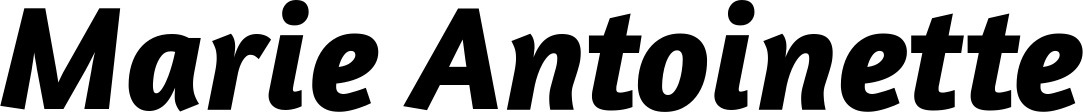 Vorschau des Bootsnamens "Marie Antoinette" als Schriftzug für "Bootsbeschriftung Kursiv 01"