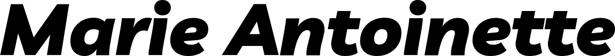 Vorschau des Bootsnamens "Marie Antoinette" als Schriftzug für "Bootsbeschriftung Kursiv 06"