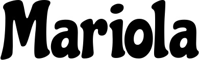 Vorschau des Bootsnamens "Mariola" als Schriftzug für "Bootsbeschriftung Neu 41"