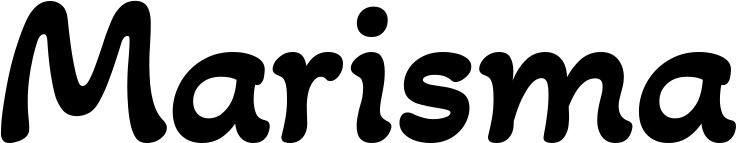 Vorschau des Bootsnamens "Marisma" als Schriftzug für "Bootsbeschriftung Klassisch 103"