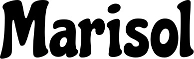 Vorschau des Bootsnamens "Marisol" als Schriftzug für "Bootsbeschriftung Klassisch 53"