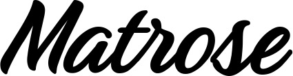 Vorschau des Bootsnamens "Matrose" als Schriftzug für "Bootsbeschriftung Klassisch 48"