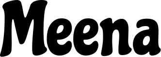 Vorschau des Bootsnamens "Meena" als Schriftzug für "Bootsbeschriftung Klassisch 53"