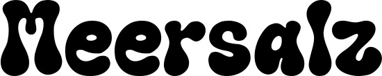 Vorschau des Bootsnamens "Meersalz" als Schriftzug für "Bootsbeschriftung Neu 62"