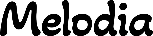 Vorschau des Bootsnamens "Melodia" als Schriftzug für "Bootsbeschriftung Klassisch 103"