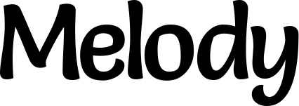 Vorschau des Bootsnamens "Melody" als Schriftzug für "Style Klassisch 94"