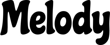 Vorschau des Bootsnamens "Melody" als Schriftzug für "Style Neu 41"