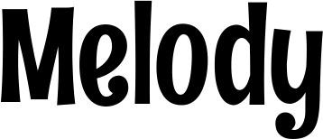 Vorschau des Bootsnamens "Melody" als Schriftzug für "Bootsbeschriftung Neu 68"