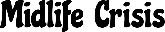 Vorschau des Bootsnamens "Midlife Crisis" als Schriftzug für "Bootsbeschriftung Klassisch 53"