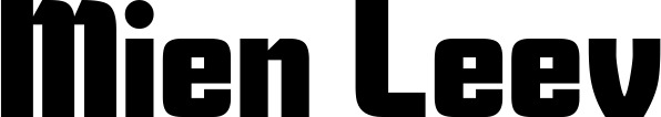 Vorschau des Bootsnamens "Mien Leev" als Schriftzug für "Style Neu 11"