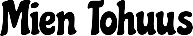 Vorschau des Bootsnamens "Mien Tohuus" als Schriftzug für "Bootsbeschriftung Neu 41"