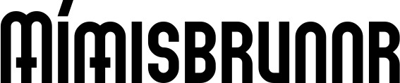 Vorschau des Bootsnamens "Mímisbrunnr" als Schriftzug für "Bootsbeschriftung Neu 43"