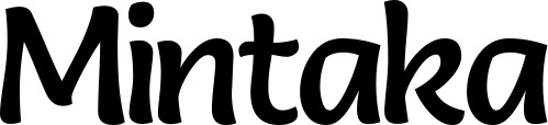 Vorschau des Bootsnamens "Mintaka" als Schriftzug für "Bootsbeschriftung Klassisch 94"