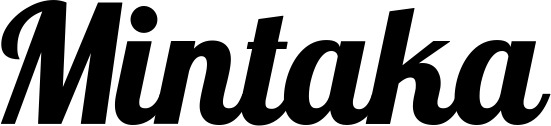Vorschau des Bootsnamens "Mintaka" als Schriftzug für "Bootsbeschriftung Neu 60"