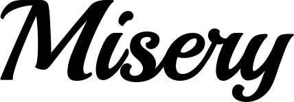 Bootsname 'Misery' angezeigt als 'Bootsbeschriftung Klassisch 86'