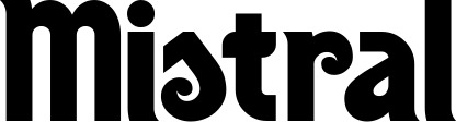 Vorschau des Bootsnamens "Mistral" als Schriftzug für "Bootsbeschriftung Neu 32"