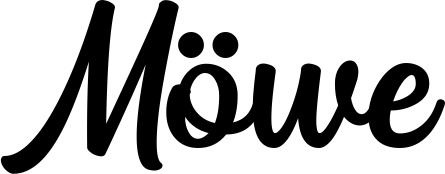 Vorschau des Bootsnamens "Möwe" als Schriftzug für "Bootsbeschriftung Klassisch 43"