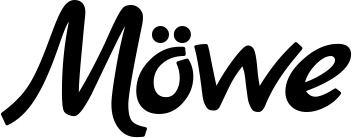Vorschau des Bootsnamens "Möwe" als Schriftzug für "Bootsbeschriftung Klassisch 77"