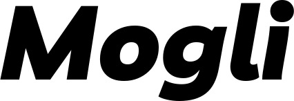 Vorschau des Bootsnamens "Mogli" als Schriftzug für "Bootsbeschriftung Kursiv 06"
