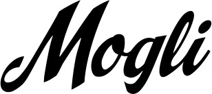 Vorschau des Bootsnamens "Mogli" als Schriftzug für "Style Klassisch 29"