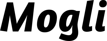 Vorschau des Bootsnamens "Mogli" als Schriftzug für "Bootsbeschriftung Kursiv 01"