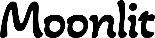 Vorschau des Bootsnamens "Moonlit" als Schriftzug für "Style Klassisch 103"