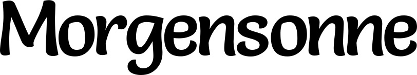 Vorschau des Bootsnamens "Morgensonne" als Schriftzug für "Bootsbeschriftung Klassisch 94"