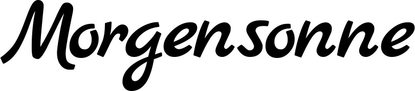 Bootsname 'Morgensonne' angezeigt als 'Bootsbeschriftung Klassisch 45'