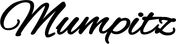 Vorschau des Bootsnamens "Mumpitz" als Schriftzug für "Bootsbeschriftung Klassisch 35"