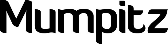 Vorschau des Bootsnamens "Mumpitz" als Schriftzug für "Bootsbeschriftung Normal 06"