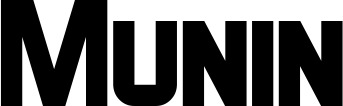 Vorschau des Bootsnamens "Munin" als Schriftzug für "Bootsbeschriftung Neu 34"