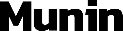 Vorschau des Bootsnamens "Munin" als Schriftzug für "Bootsbeschriftung Fett 20"