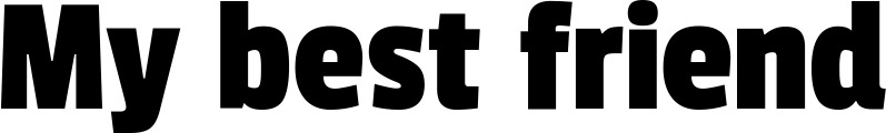 Bootsname 'My best friend' angezeigt als 'Bootsbeschriftung Fett 30'