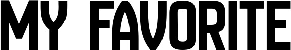 Vorschau des Bootsnamens "My Favorite" als Schriftzug für "Style Neu 58"