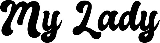 Vorschau des Bootsnamens "My Lady" als Schriftzug für "Bootsbeschriftung Klassisch 41"