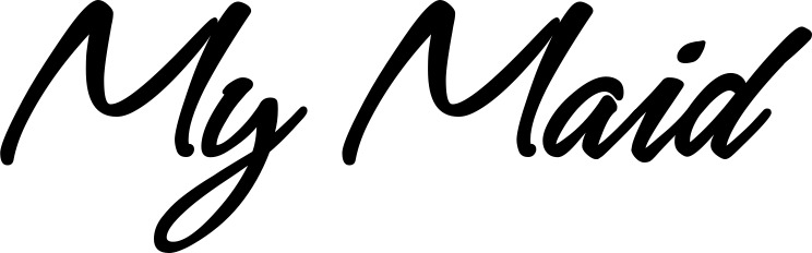 Vorschau des Bootsnamens "My Maid" als Schriftzug für "Bootsbeschriftung Klassisch 71"