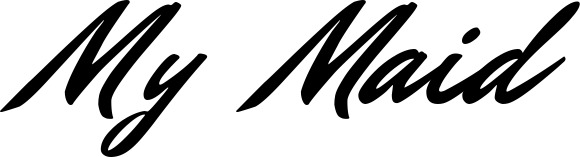 Bootsname 'My Maid' angezeigt als 'Bootsbeschriftung Klassisch 82'