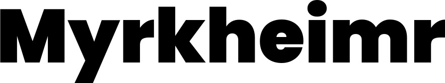 Vorschau des Bootsnamens "Myrkheimr" als Schriftzug für "Bootsbeschriftung Neu 61"