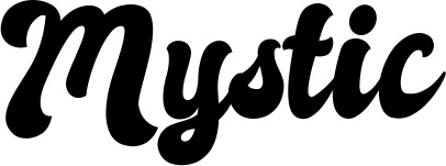 Bootsname 'Mystic' angezeigt als 'Bootsbeschriftung Klassisch 41'