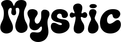 Vorschau des Bootsnamens "Mystic" als Schriftzug für "Bootsbeschriftung Neu 62"