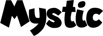 Vorschau des Bootsnamens "Mystic" als Schriftzug für "Bootsbeschriftung Neu 48"