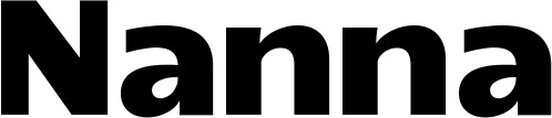 Vorschau des Bootsnamens "Nanna" als Schriftzug für "Bootsbeschriftung Fett 13"
