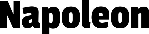 Vorschau des Bootsnamens "Napoleon" als Schriftzug für "Bootsbeschriftung Fett 30"