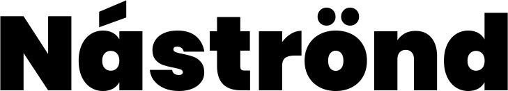 Vorschau des Bootsnamens "Náströnd" als Schriftzug für "Bootsbeschriftung Neu 61"