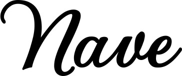 Vorschau des Bootsnamens "Nave" als Schriftzug für "Bootsbeschriftung Klassisch 69"