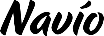 Vorschau des Bootsnamens "Navío" als Schriftzug für "Bootsbeschriftung Klassisch 19"