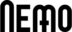 Vorschau des Bootsnamens "Nemo" als Schriftzug für "Bootsbeschriftung Neu 43"