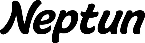 Vorschau des Bootsnamens "Neptun" als Schriftzug für "Style Klassisch 14"