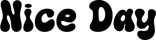 Vorschau des Bootsnamens "Nice Day" als Schriftzug für "Bootsbeschriftung Neu 62"